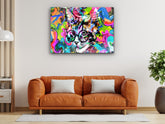 ・"Color of Cat the Wise"・Glass Wall Art
